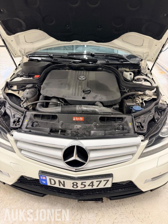 2012 Mercedes-Benz C 200 CDI 2.1 136HK AUTOMAT, CRUISEKONTROLL, SKINNSETER