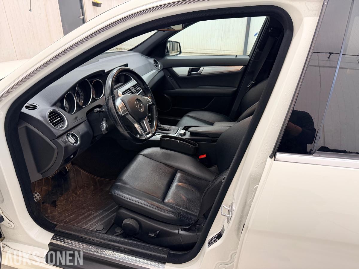 2012 Mercedes-Benz C 200 CDI 2.1 136HK AUTOMAT, CRUISEKONTROLL, SKINNSETER