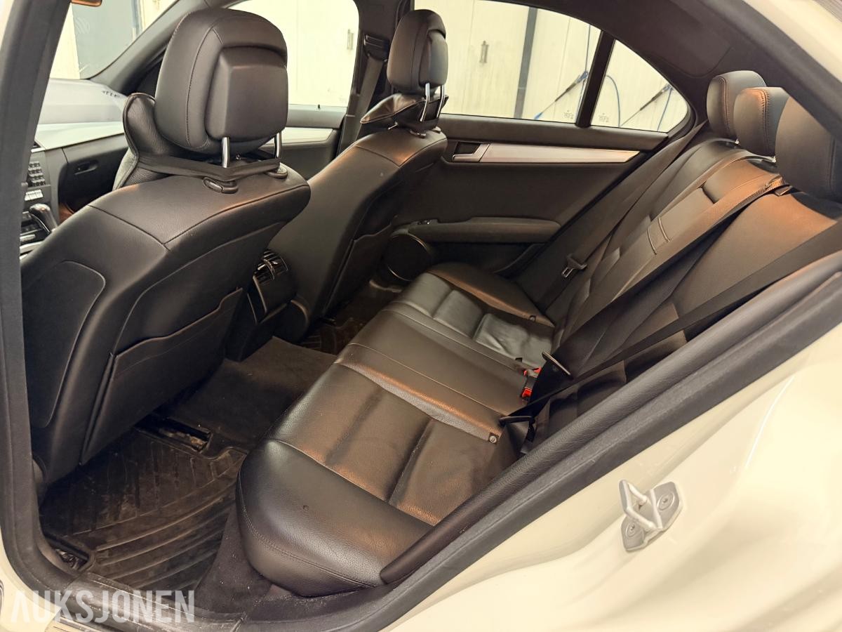 2012 Mercedes-Benz C 200 CDI 2.1 136HK AUTOMAT, CRUISEKONTROLL, SKINNSETER