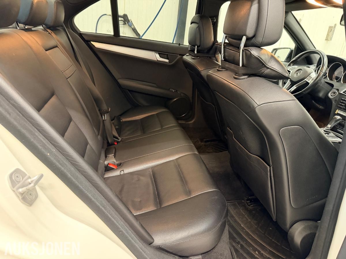 2012 Mercedes-Benz C 200 CDI 2.1 136HK AUTOMAT, CRUISEKONTROLL, SKINNSETER