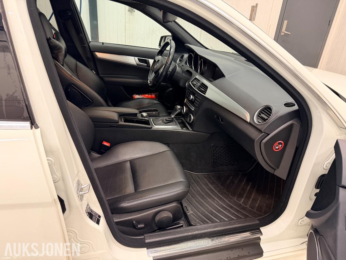 2012 Mercedes-Benz C 200 CDI 2.1 136HK AUTOMAT, CRUISEKONTROLL, SKINNSETER