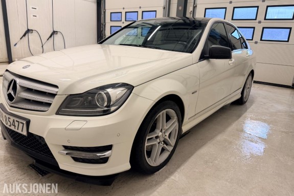 2012 Mercedes-Benz C 200 CDI 2.1 136HK AUTOMAT, CRUISEKONTROLL, SKINNSETER