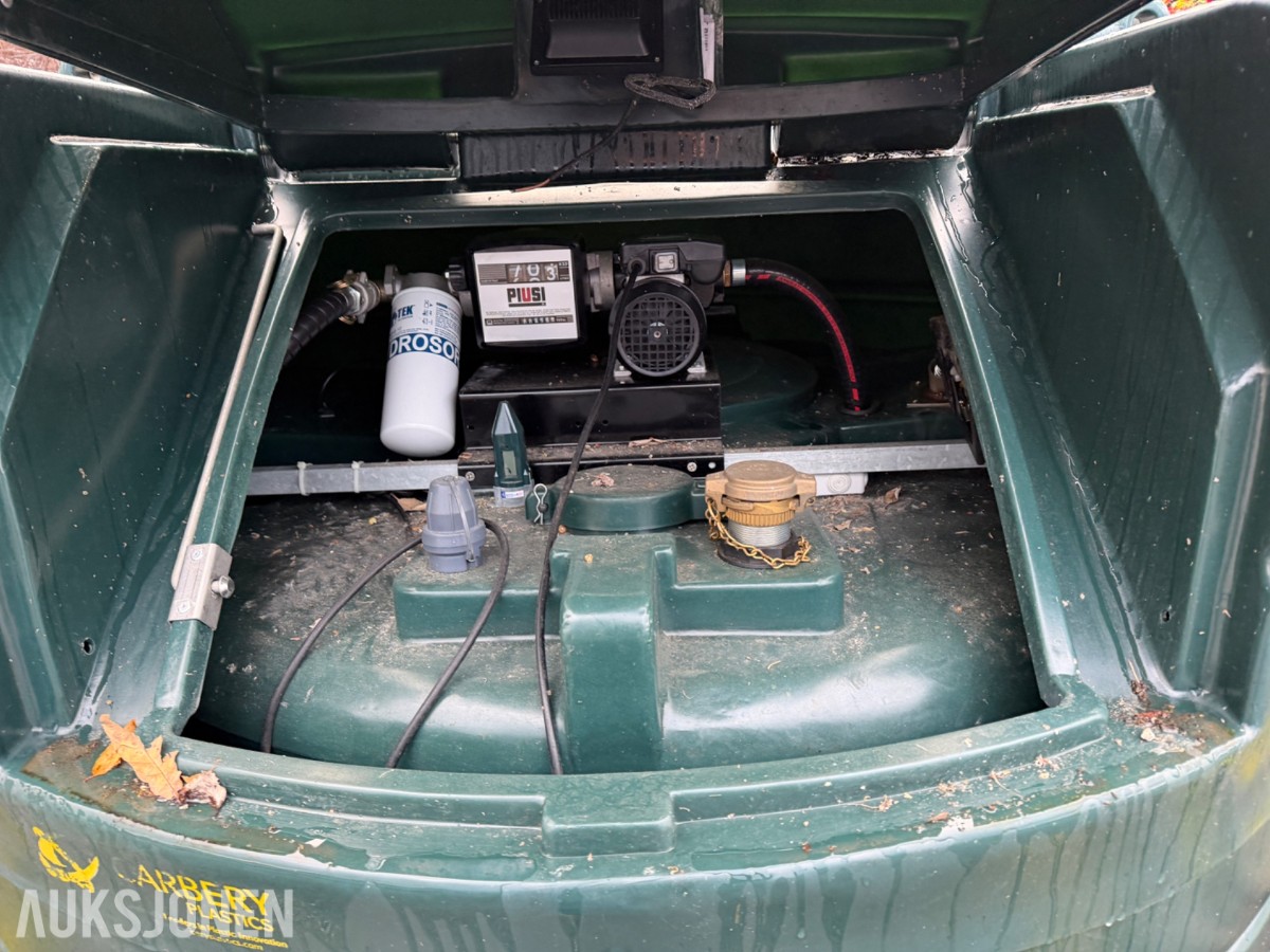 Dieseltank carbery 2500v med pumpe og telleverk 