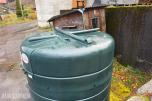 Dieseltank carbery 2500v med pumpe og telleverk 