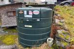 Dieseltank carbery 2500v med pumpe og telleverk 