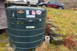 Dieseltank carbery 2500v med pumpe og telleverk 
