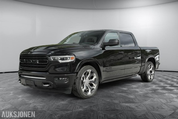 2021 RAM 1500, 5,7Hemi V8 401hk 4x4 1500 Limited Borla-eksos Luftfjæring HK-Hifi Krok 3500kg, 85000km