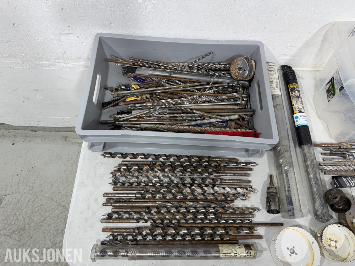 Parti bor og hullsager med Würth og DeWalt