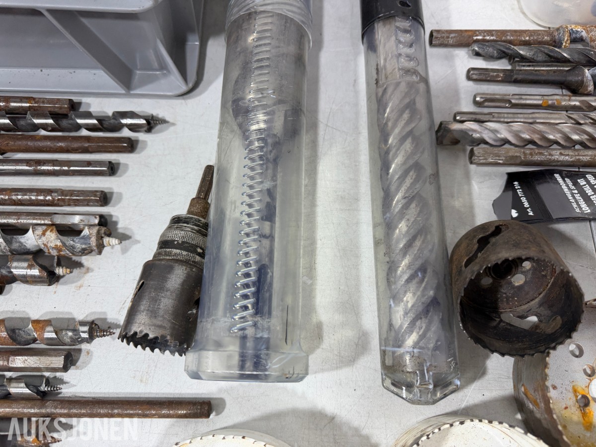 Parti bor og hullsager med Würth og DeWalt