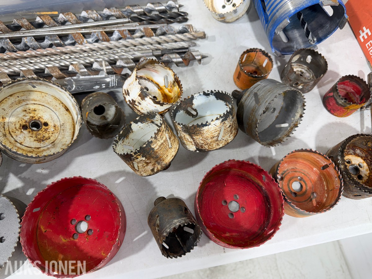 Parti bor og hullsager med Würth og DeWalt