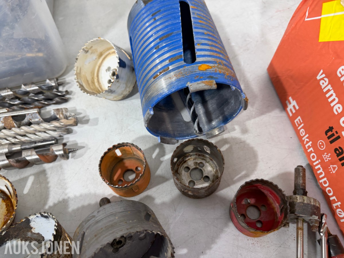 Parti bor og hullsager med Würth og DeWalt