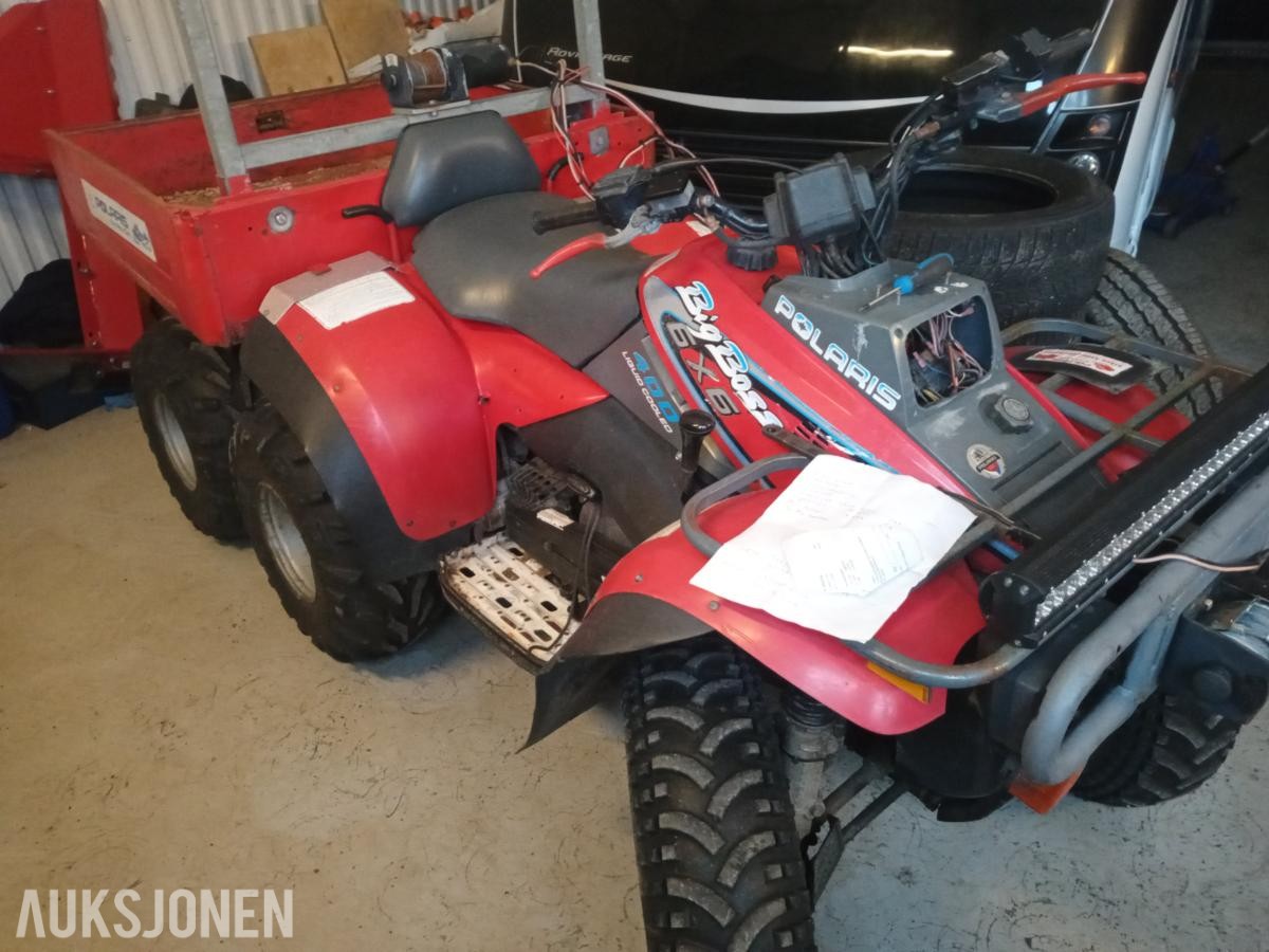 1994 Polaris Big Boss 6x6, 400cc - Prosjekt