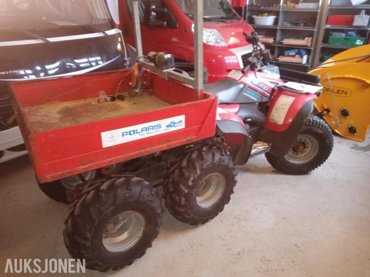 1994 Polaris Big Boss 6x6, 400cc - Prosjekt