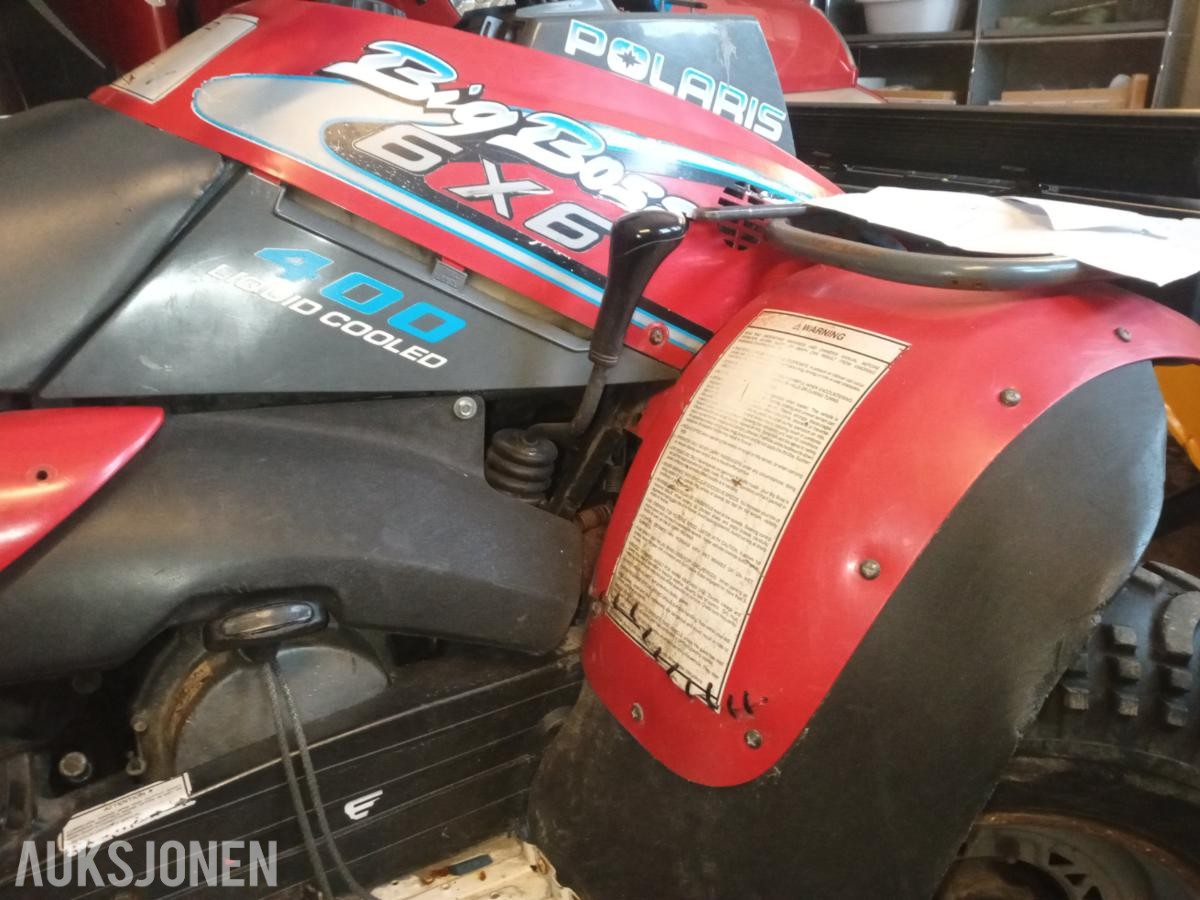 1994 Polaris Big Boss 6x6, 400cc - Prosjekt