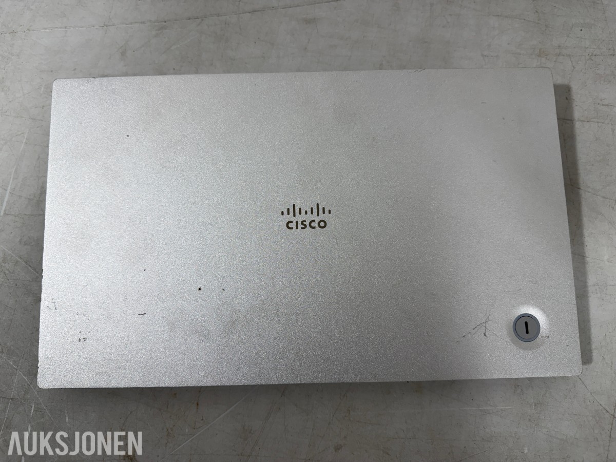 Cisco SX20 videokonferanseutstyr med PrecisionHD-kamera og nettverksutstyr