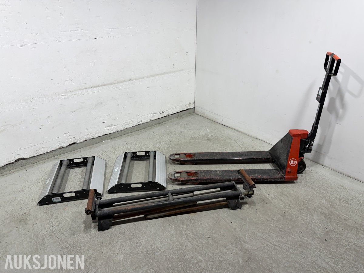 BT Quick Lifter palletruck med rullebukker 