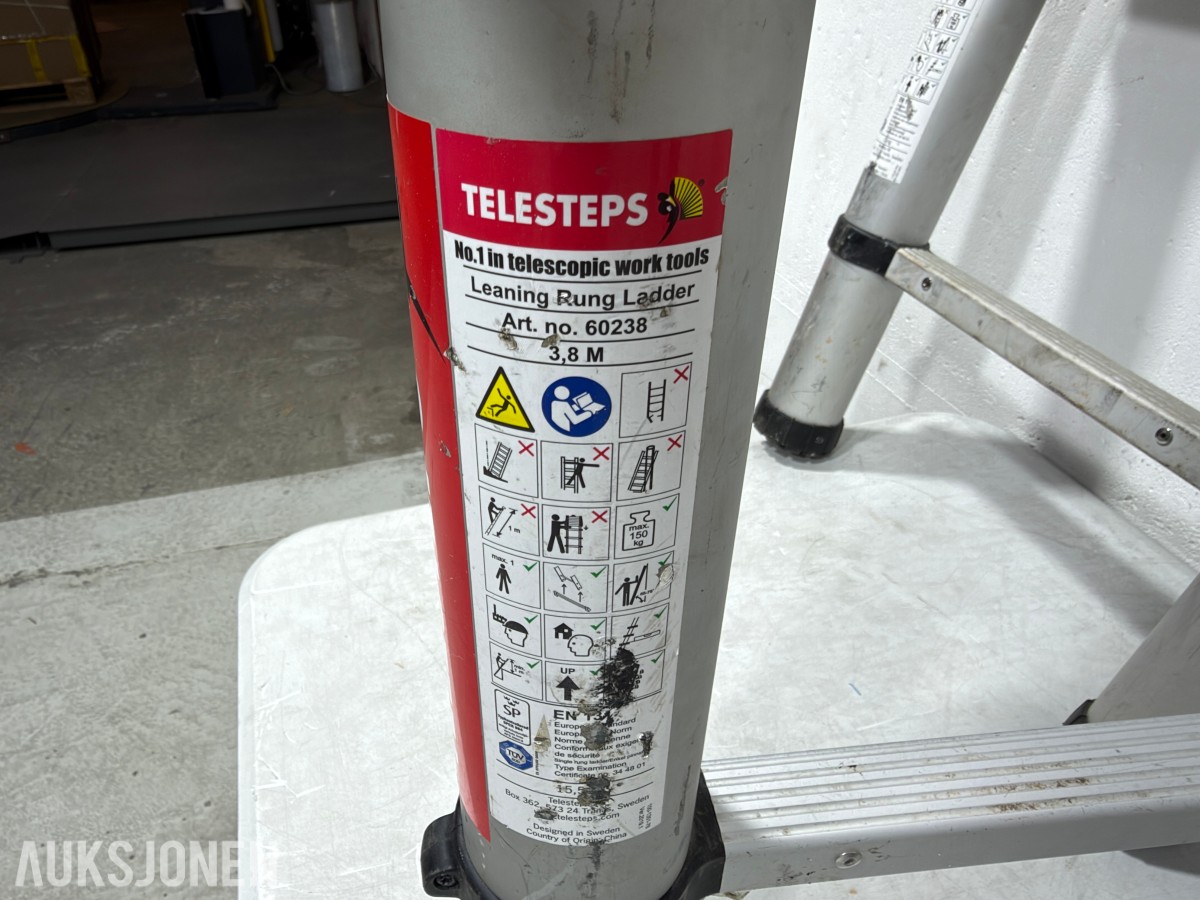3 stk Telesteps teleskopstiger Classico 3.0 / Classico 3.8 / Prime 4.1