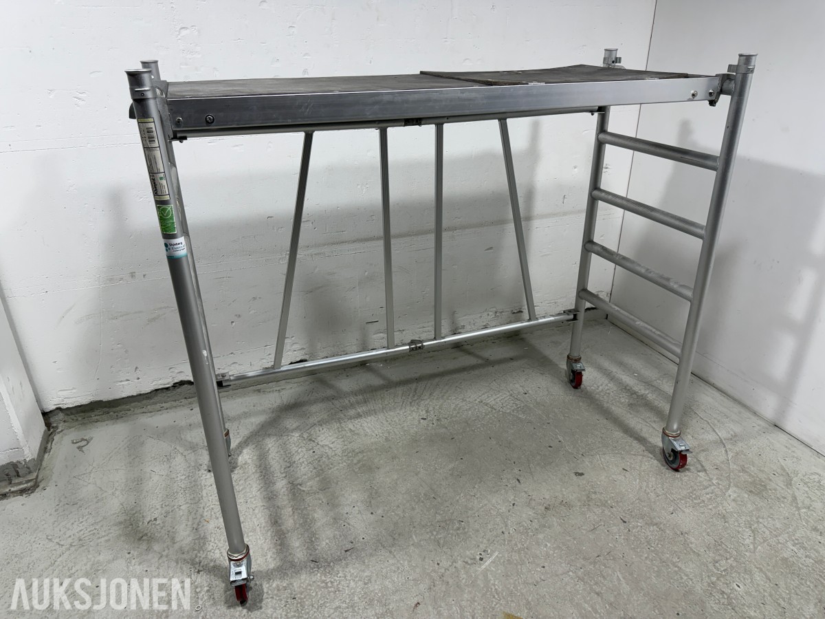 2019 Khiment sammenleggbart rullestillas i aluminium