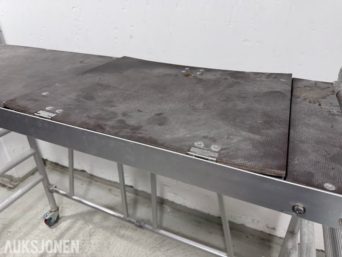 2019 Khiment sammenleggbart rullestillas i aluminium