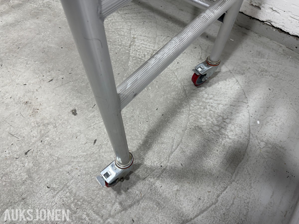 2019 Khiment sammenleggbart rullestillas i aluminium