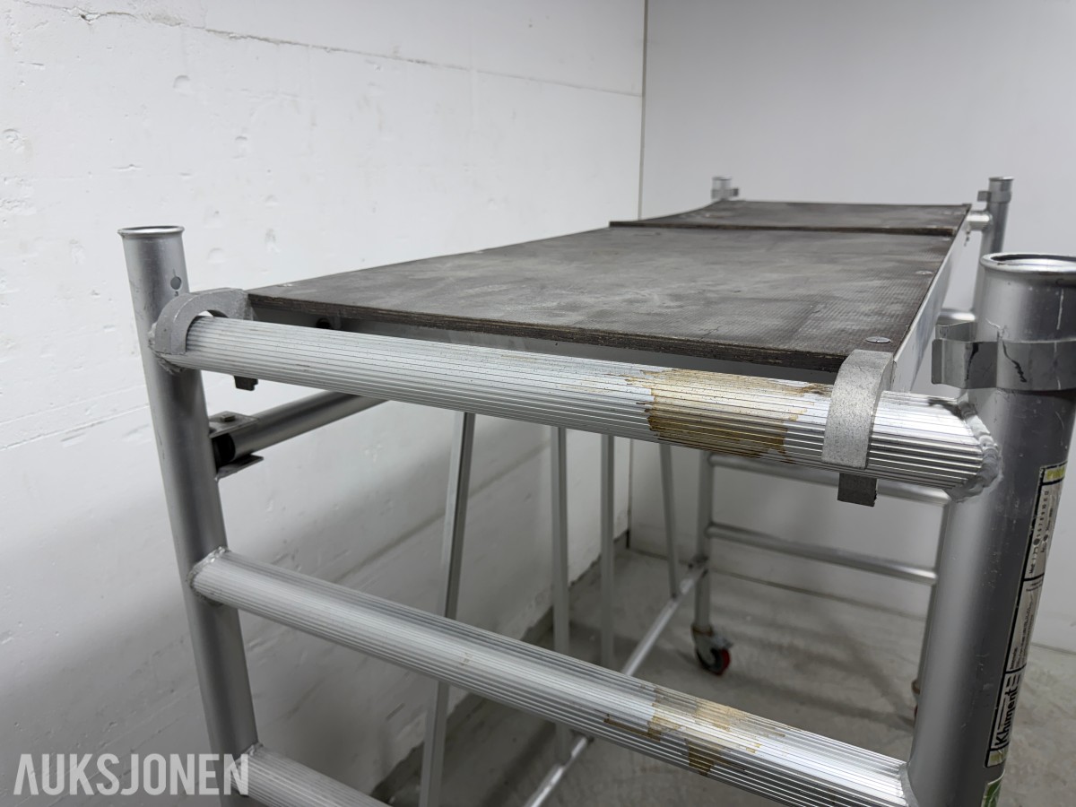 2019 Khiment sammenleggbart rullestillas i aluminium