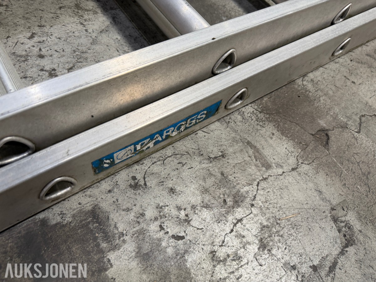 3 stk aluminiumsstiger fra Zarges og Wibe