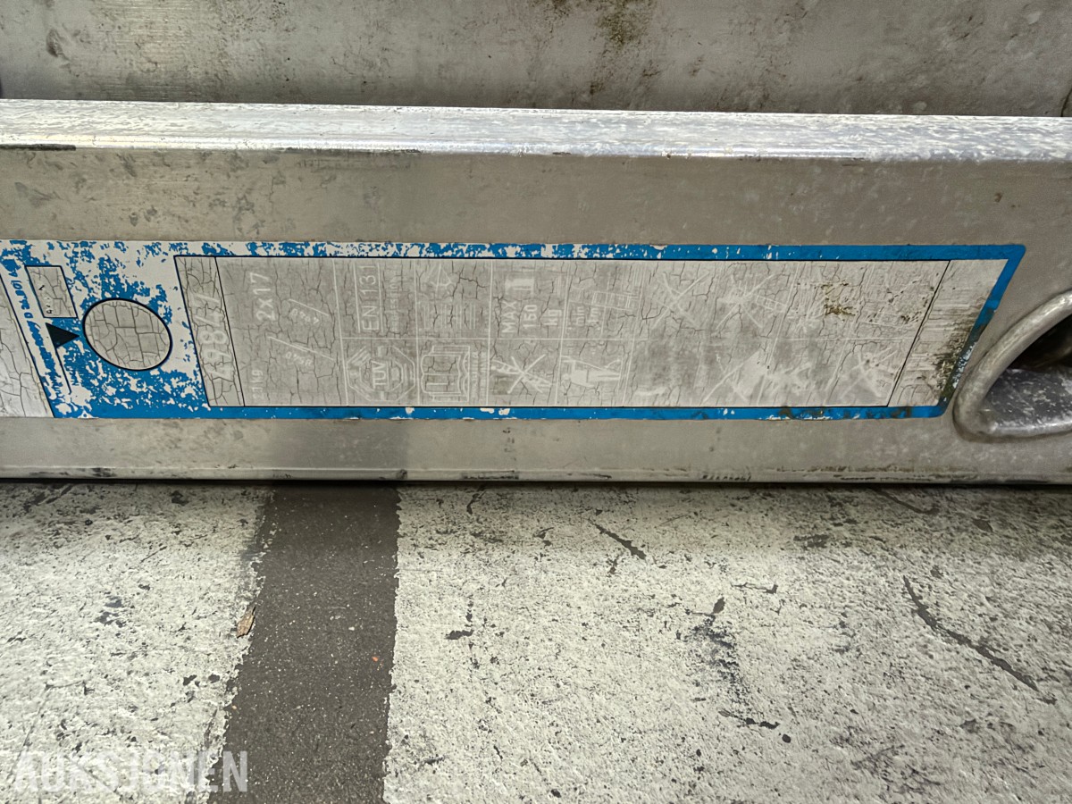 3 stk aluminiumsstiger fra Zarges og Wibe