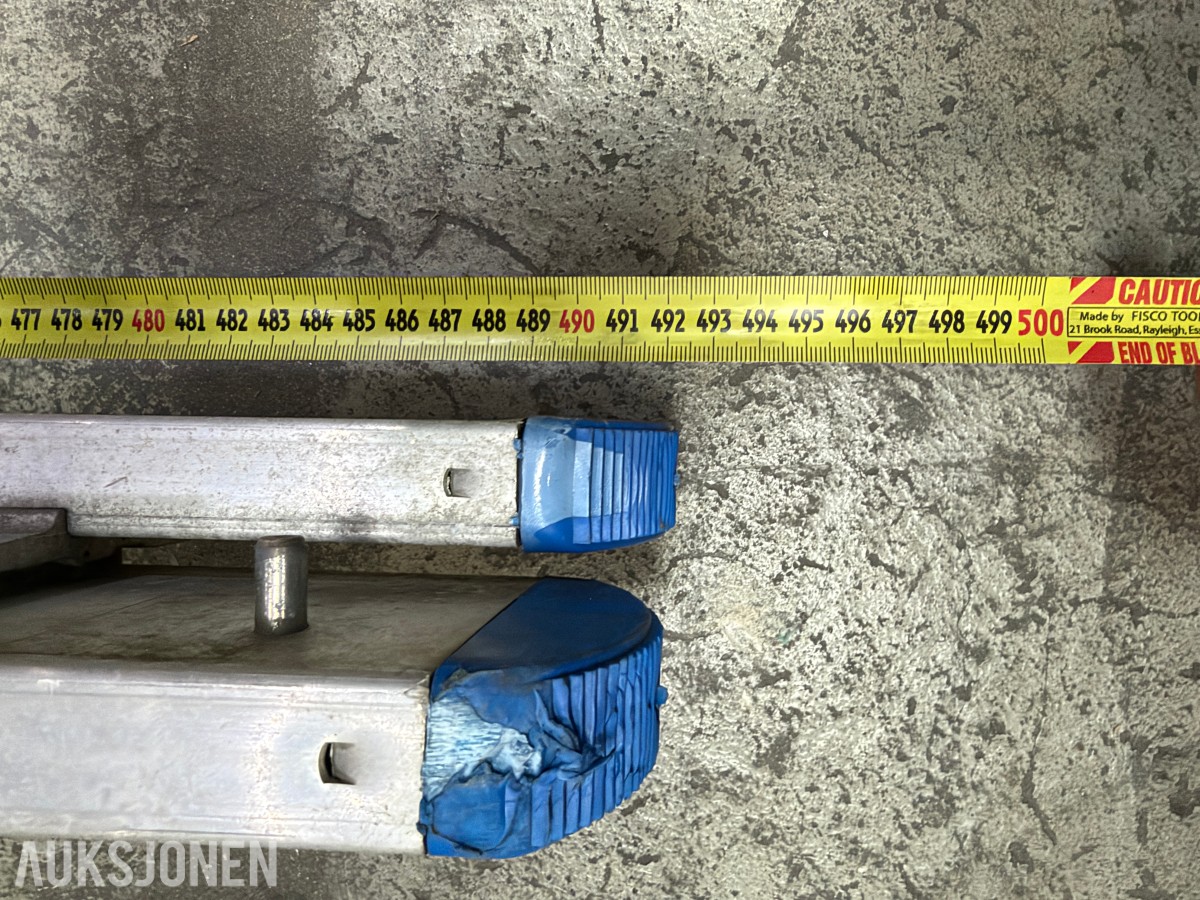 3 stk aluminiumsstiger fra Zarges og Wibe