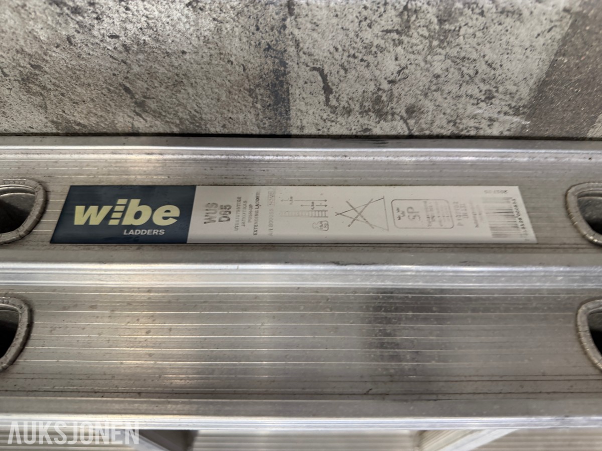 3 stk aluminiumsstiger fra Zarges og Wibe