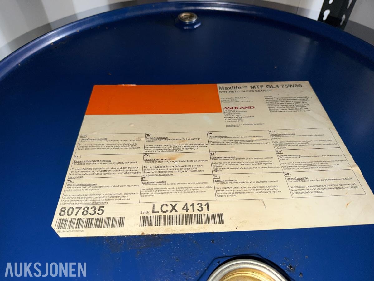 Maxlife MTF GL4 girolje - 208 liter