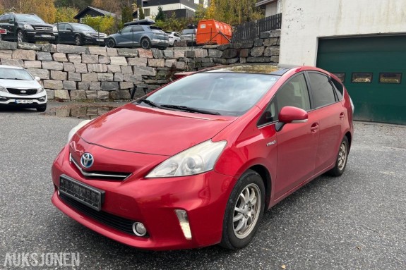 2013 Toyota Prius+ seven 7-seter 1,8 VVT-i Hybrid Executive HUD JBL Kamera DAB+, 199000km