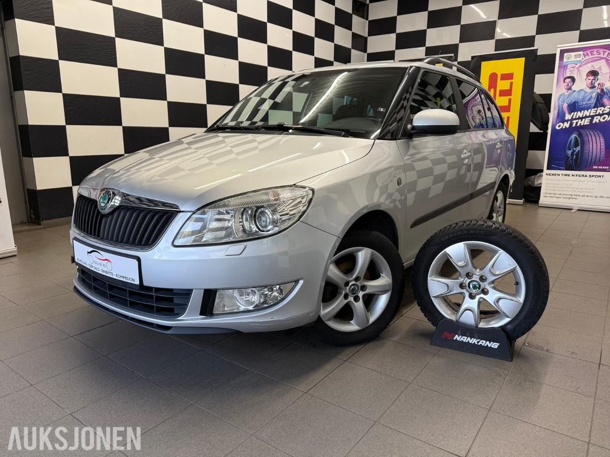 2011 MODELL SKODA FABIA 1,2*69HK*NORSK*1-EIER*LAV KM*NY SERVICE*EU OK