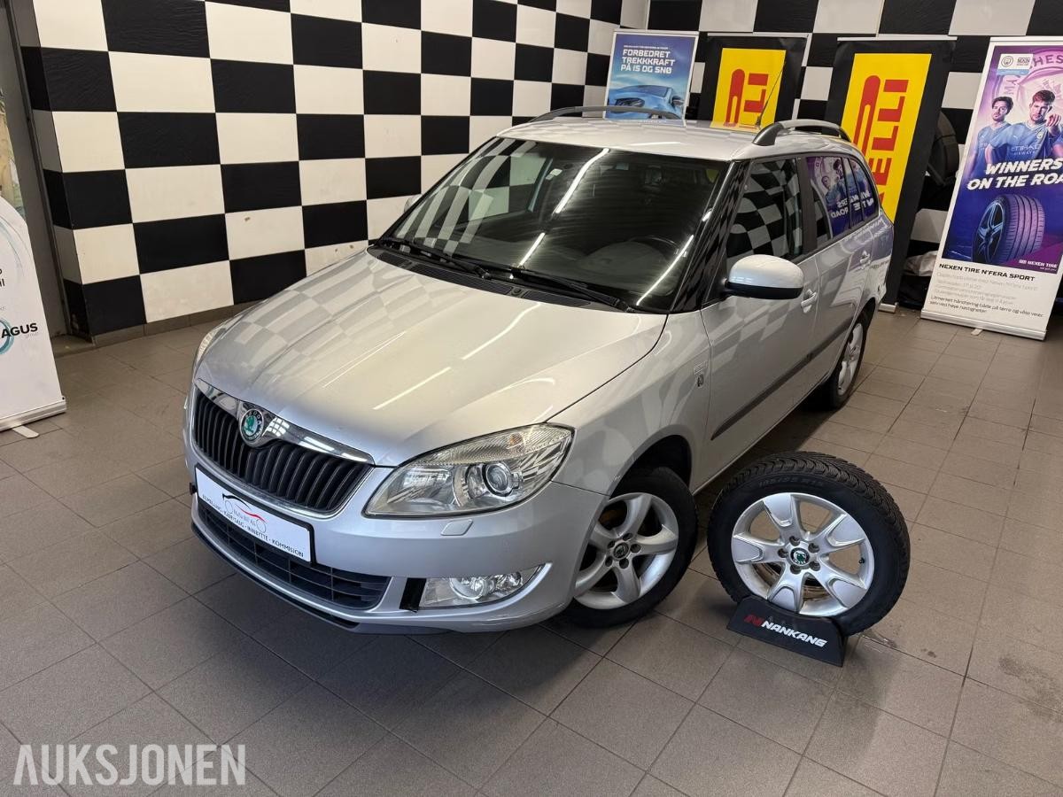 2011 MODELL SKODA FABIA 1,2*69HK*NORSK*1-EIER*LAV KM*NY SERVICE*EU OK
