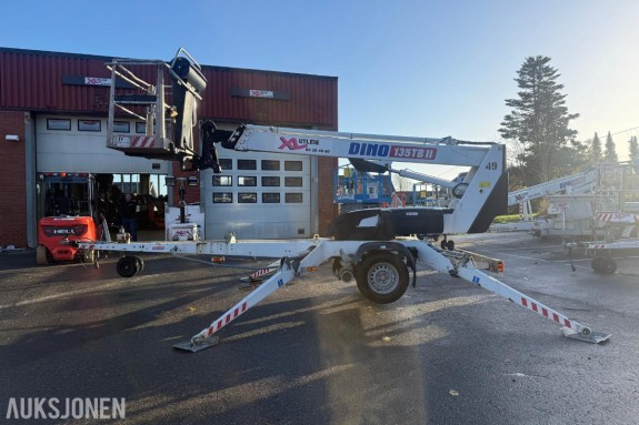 2019 Dino 135TB II tilhengermontert lift - 291 timer - årskontrollert og godkjent