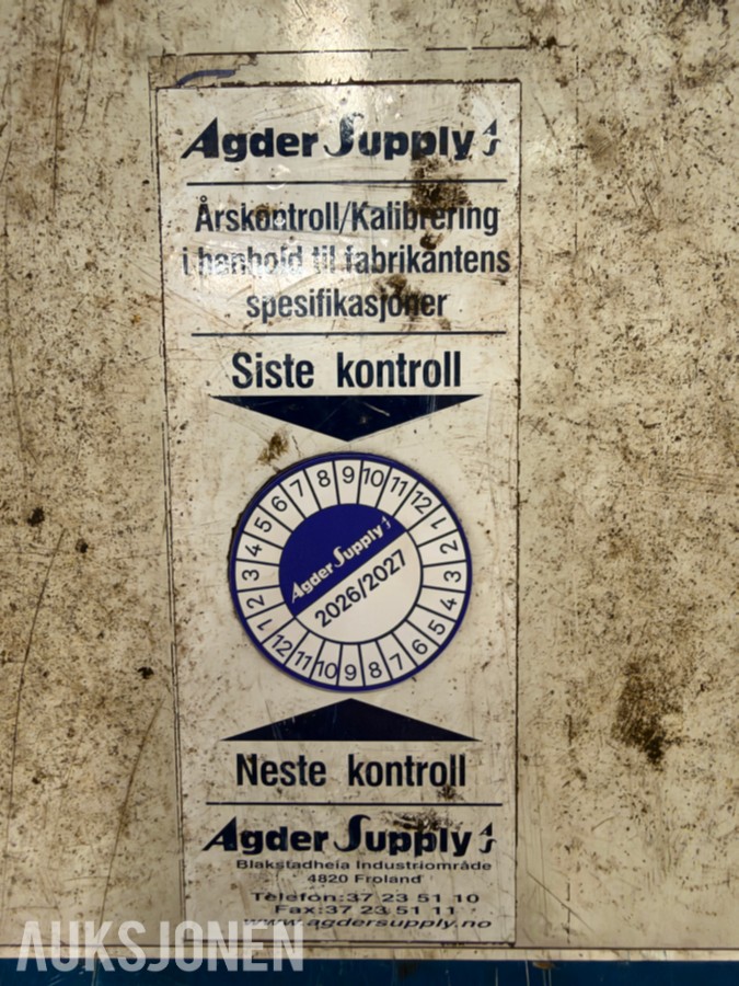 2007 Stenhøj Major - 4-Søylet Løftebukk 4T