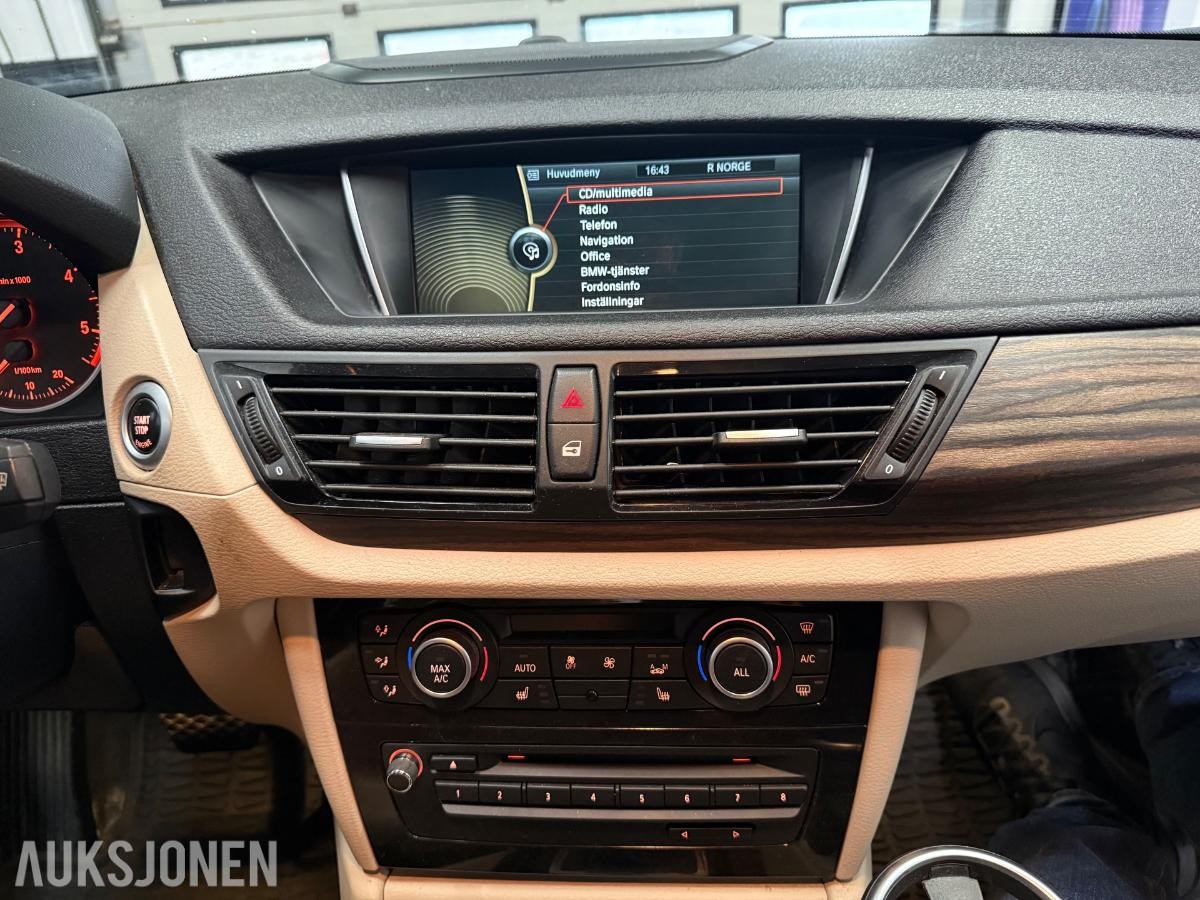2012 BMW X1, 25D*218HK*X-DRIVE*AUT*///M-SPORT+X-LINE///*NY EU 2028, 193000km