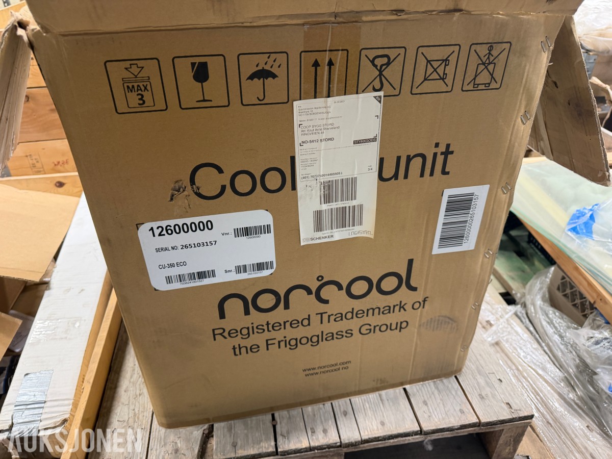 Norcool Coolmaster CU 350 kjøleenhet