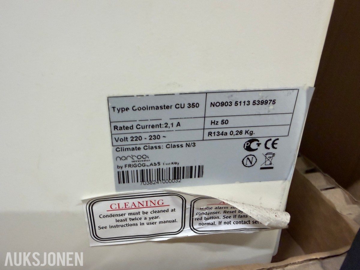 Norcool Coolmaster CU 350 kjøleenhet