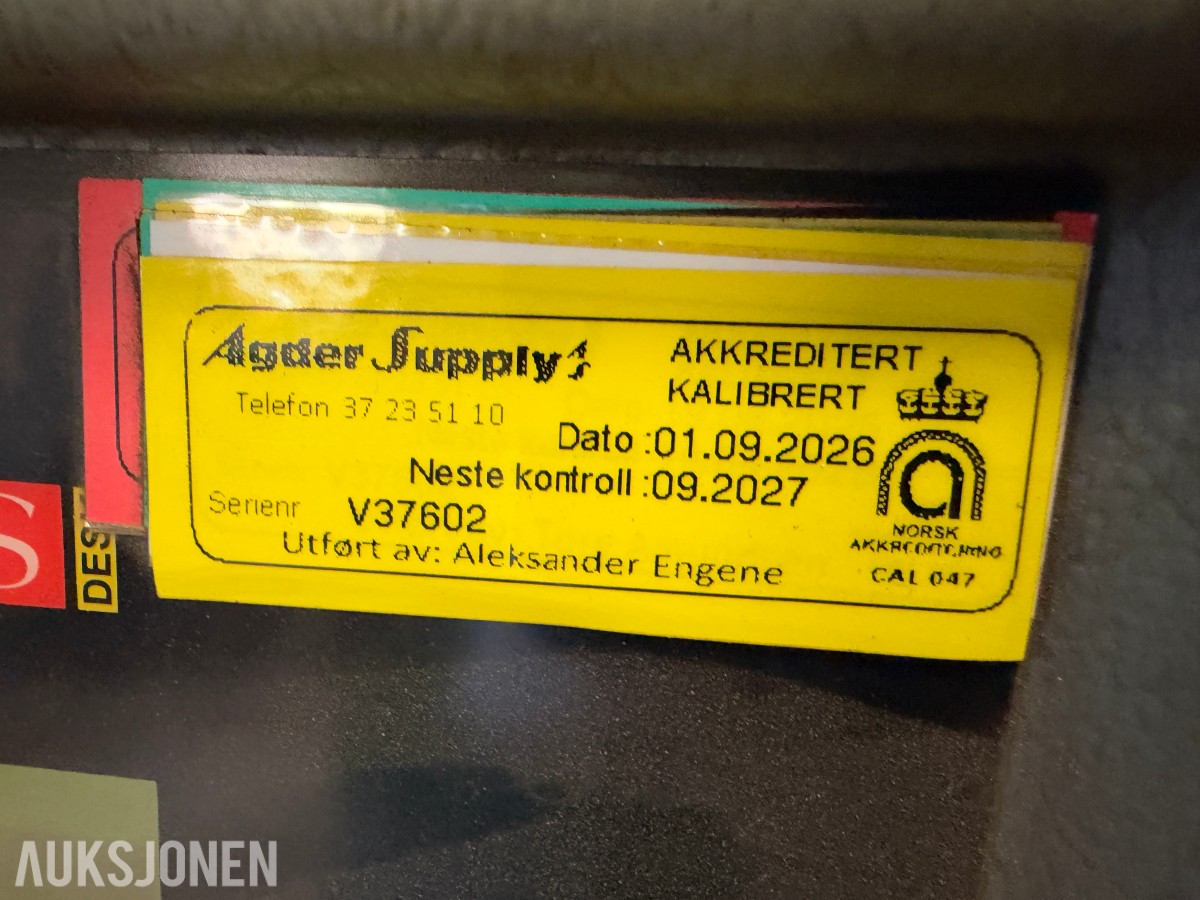 2005 Texa Plurigas - Avgassmåler