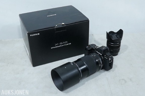 Fujifilm X-S10 med XF 80mm F2.8 Macro og XF 18-55mm F2.8-4