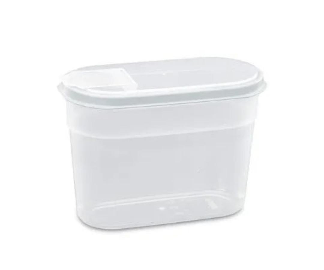 Nordiska plast Strøboks «Cook it» 1,4 lt Transparent/Hvit