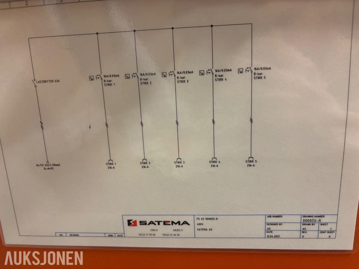 2024 SATEMA FS 63A 0000(5)-R** 400V