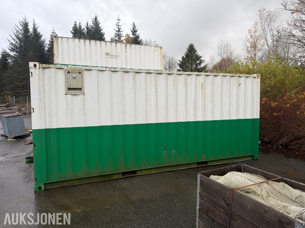 2018 container med elektrisk anlegg – Satema fordelingsskap