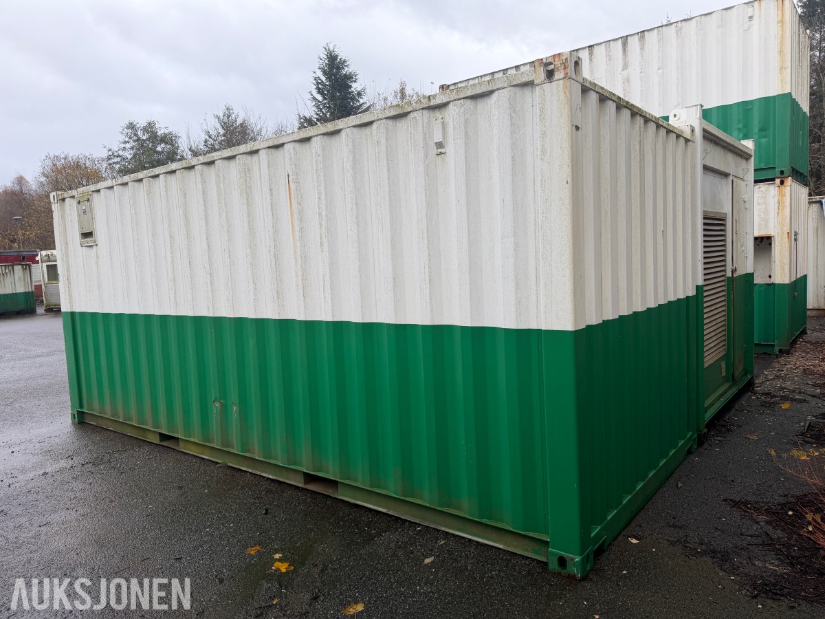2018 container med elektrisk anlegg – Satema fordelingsskap