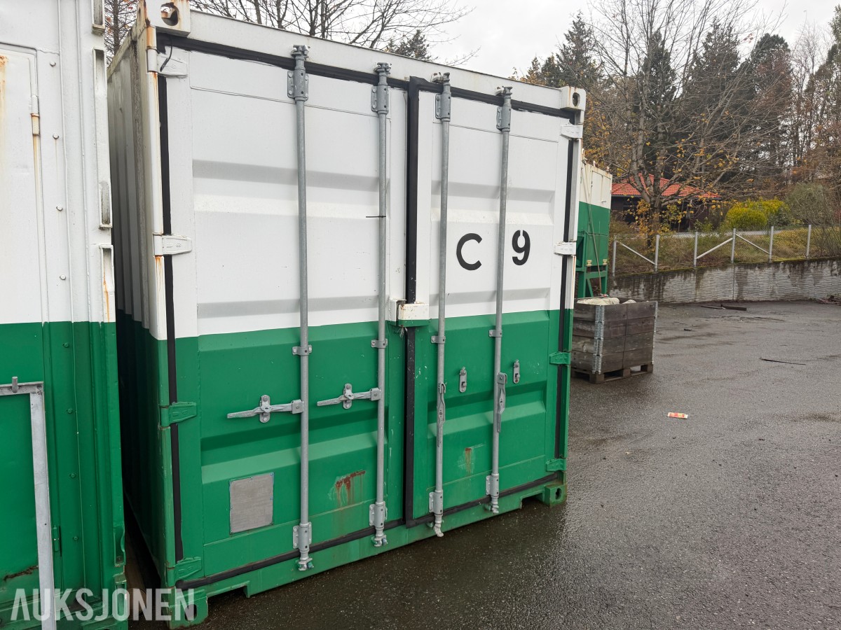 2018 container med elektrisk anlegg – Satema fordelingsskap