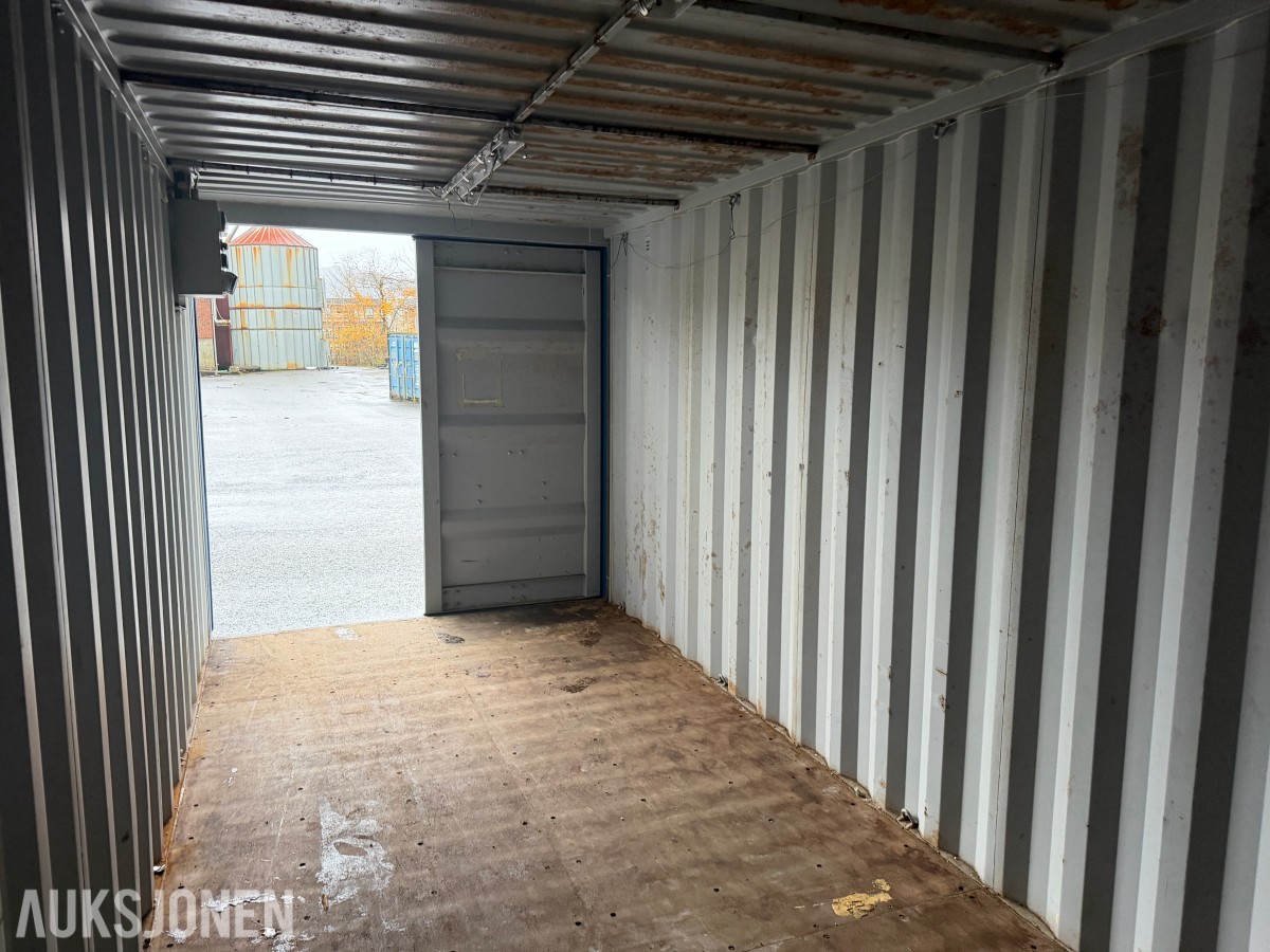 2018 container med elektrisk anlegg – Satema fordelingsskap