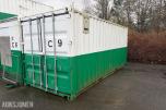 2018 container med elektrisk anlegg – Satema fordelingsskap