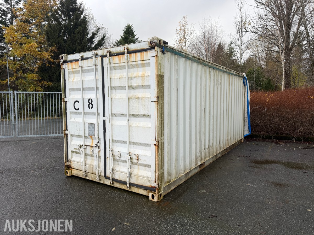 1997 Baltcontainer 20 fot container med innredning/stillas