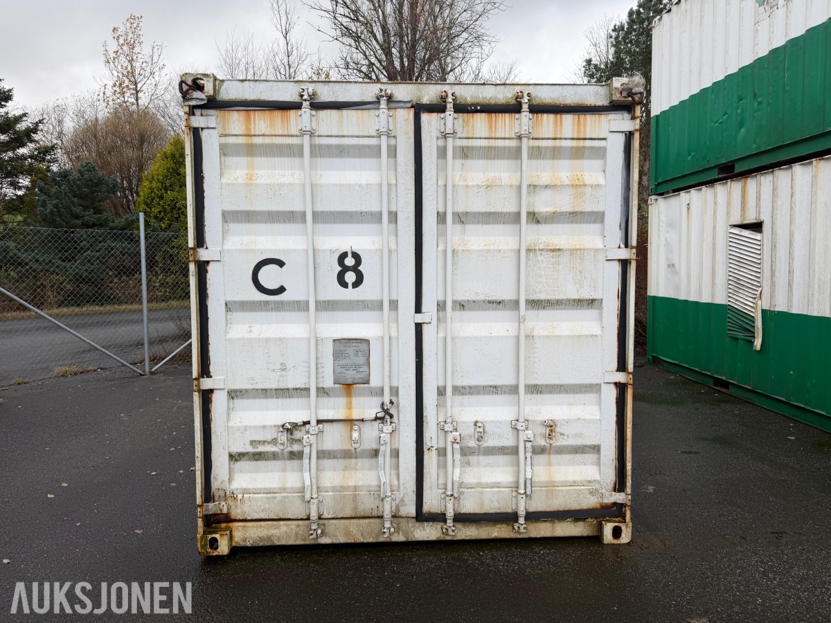 1997 Baltcontainer 20 fot container med innredning/stillas