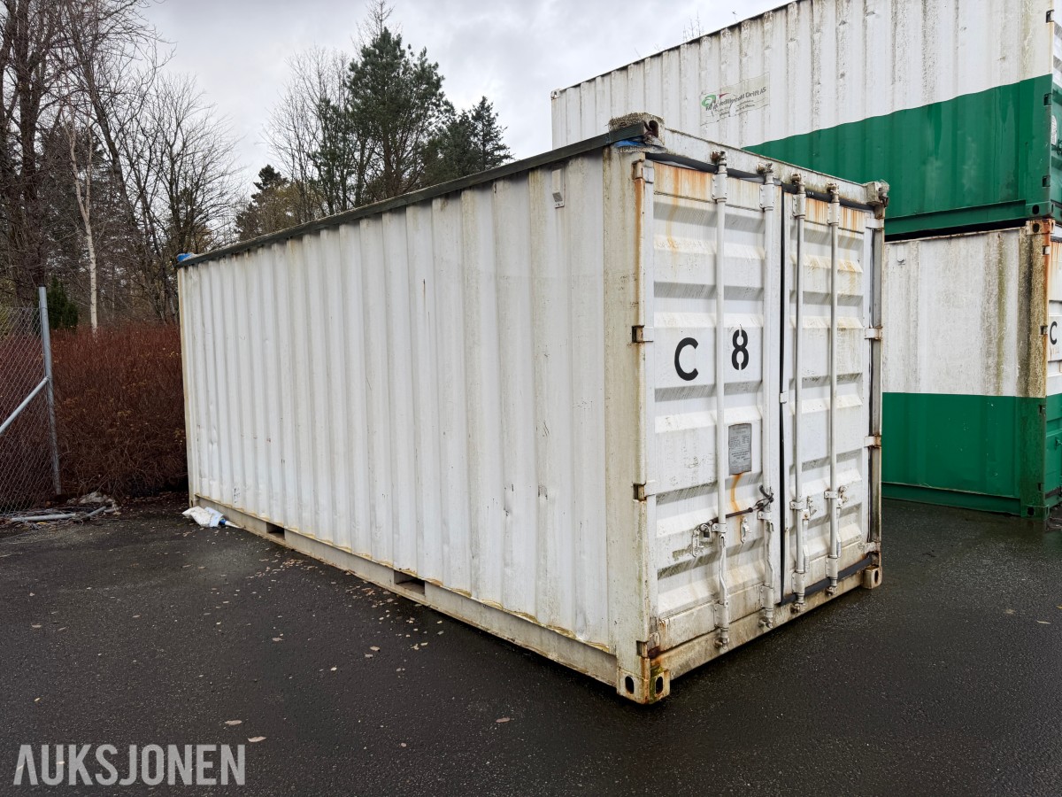 1997 Baltcontainer 20 fot container med innredning/stillas